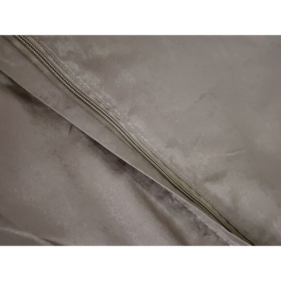 PILLOW SHAMS/COVERS-SHAVEL-Square-Rich Colors-Gold Red-Fringe Edge-26"x26" - Picture 11 of 14